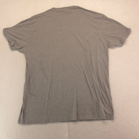 Jagermeister Crew Neck Shorts Sleeve Shirt Adult Mens Size Extra Large XL Gray - Picture 9 of 9